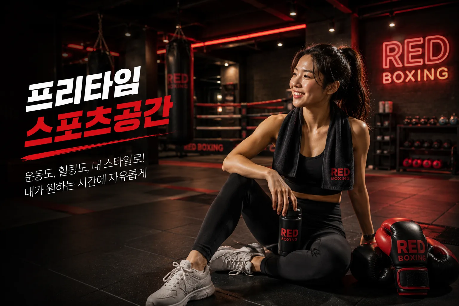 체육관 분위기 이미지